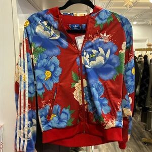 Adidas Originals x Farm Rio Chita floral track jacket size S